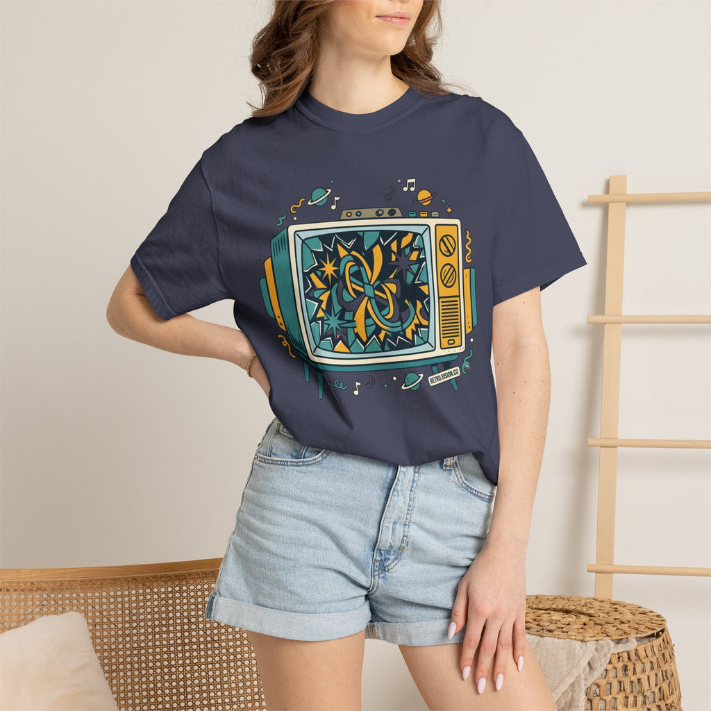 "Retro Vision" Unisex Garment-Dyed Tee