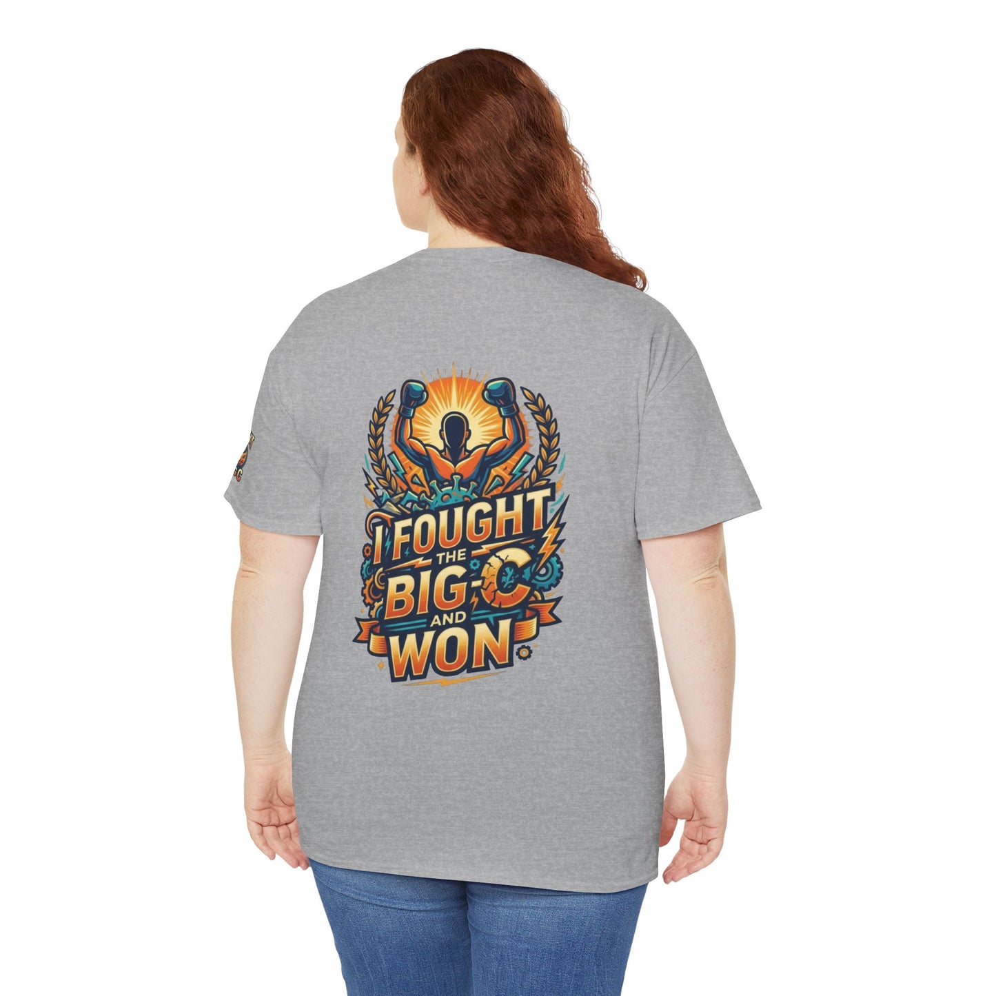 "I Fought The Big C and Won" Premium Graphic Tee