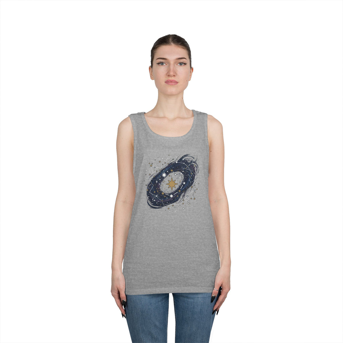 "Constellation Map (Dark Sky)" Tank Top
