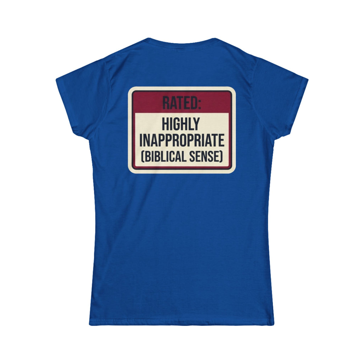 "Good Book Series Highly Inappropriate" Women's Tee