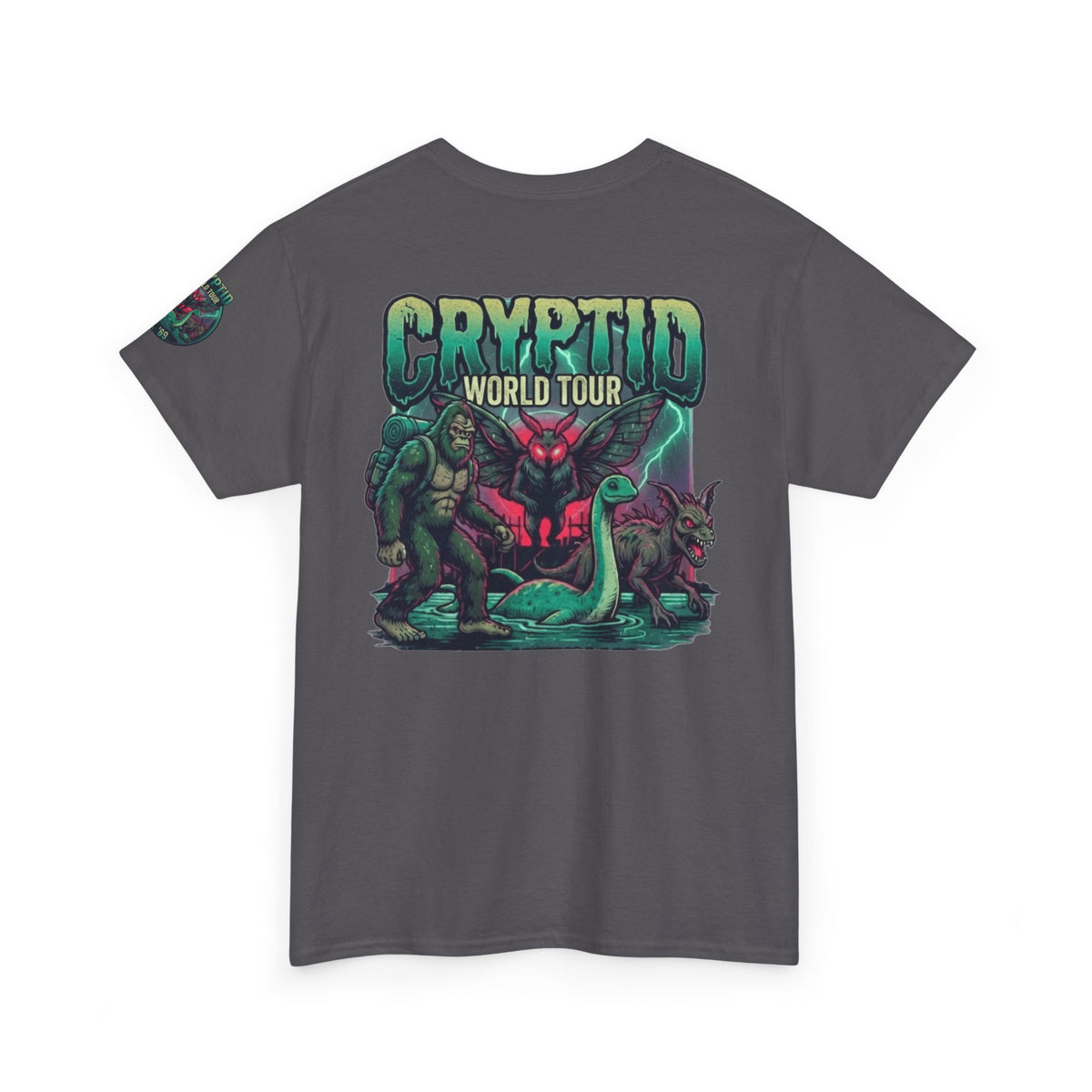 "Puzizia (Global-Cryptid Mashup) Cryptid World Tour" Premium Graphic Tee