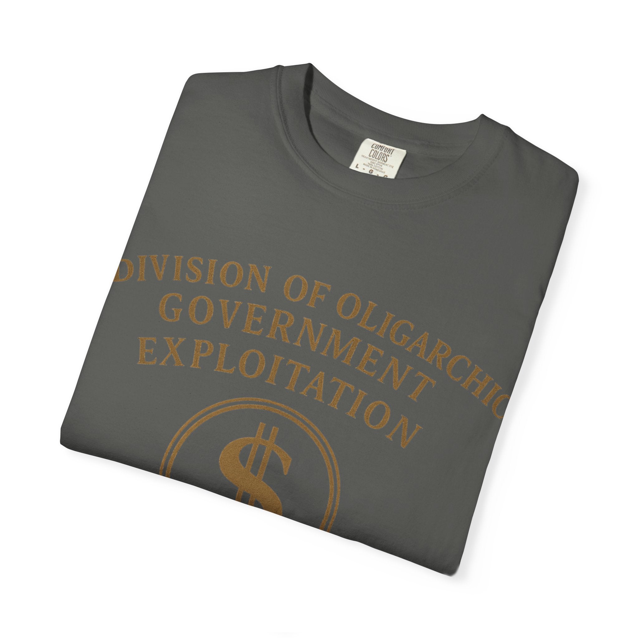"DOGE—By the Elite, For the Elite" Unisex Garment-Dyed T-shirt