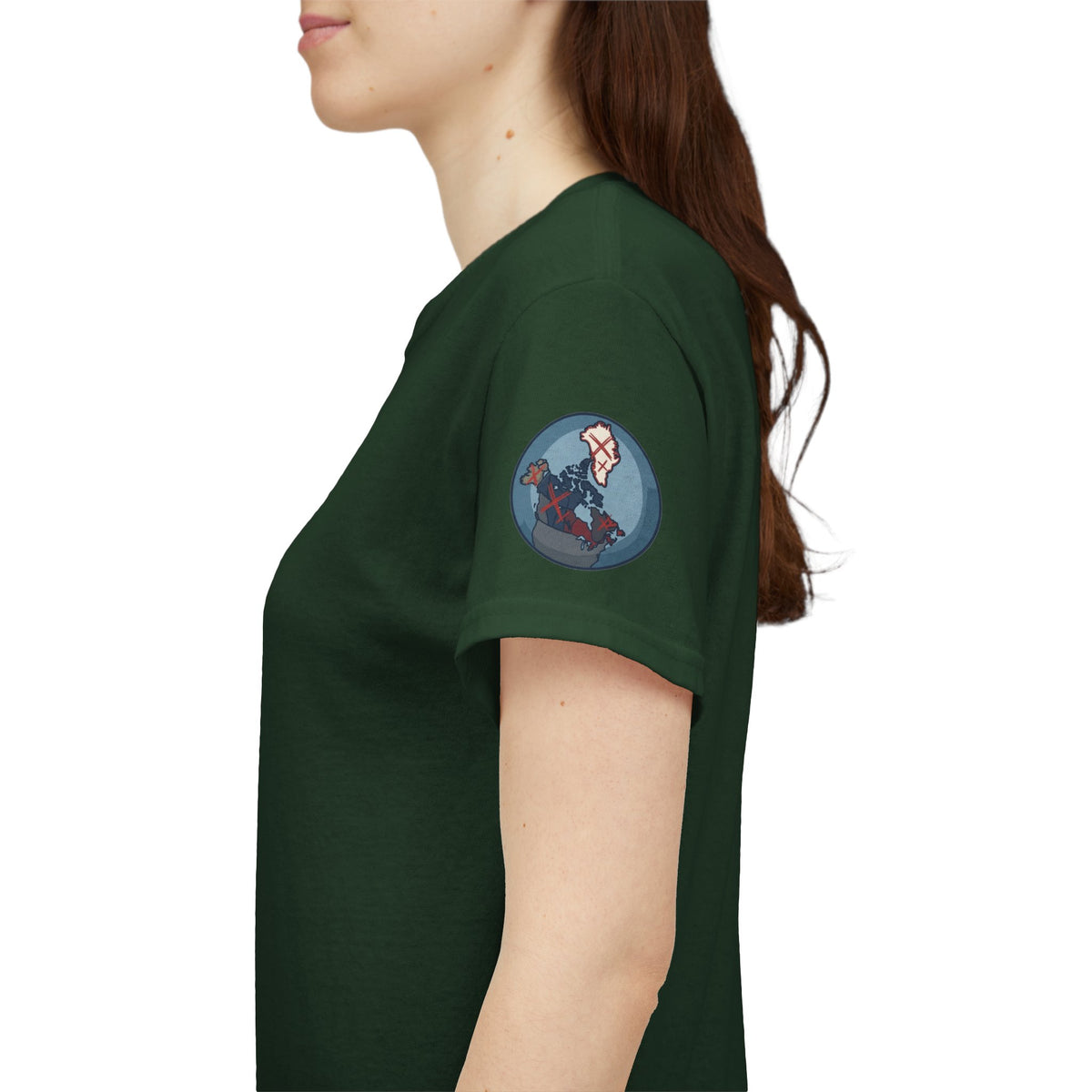 Color: Forest Green | Loose Talk About Countries That Aren't His Premium Graphic Tee