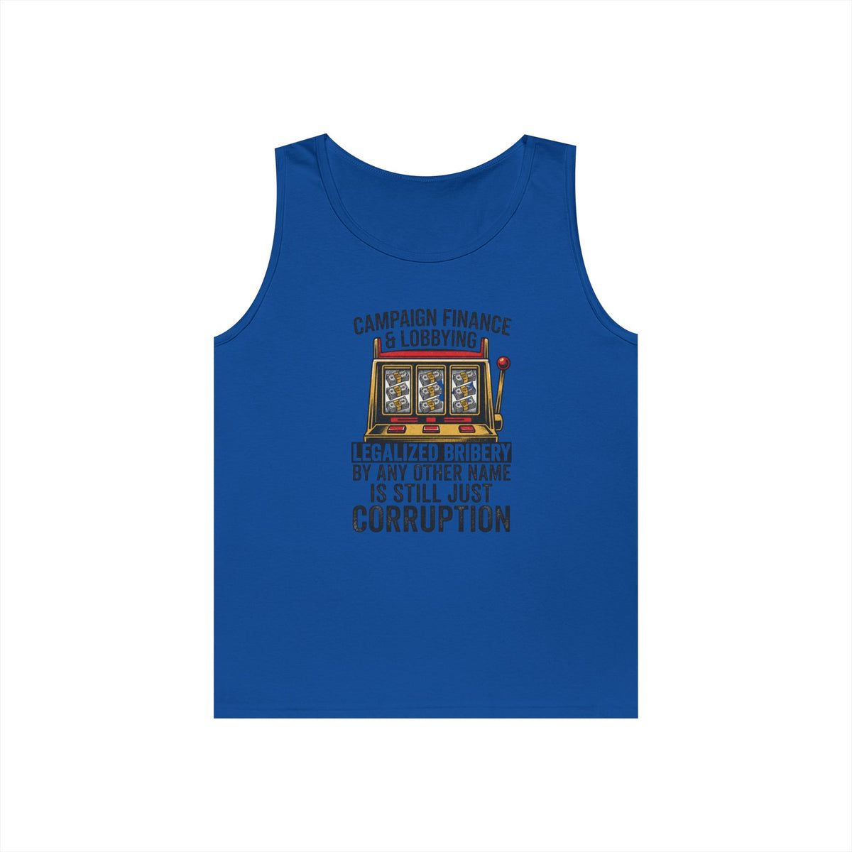 "Protest Series - Get Money Out Of Politics" Tank Top