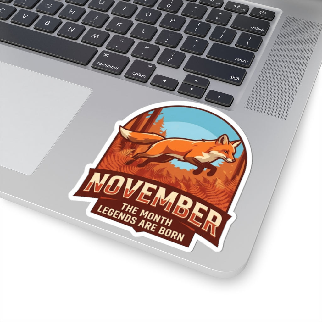 "November Legend" Sticker