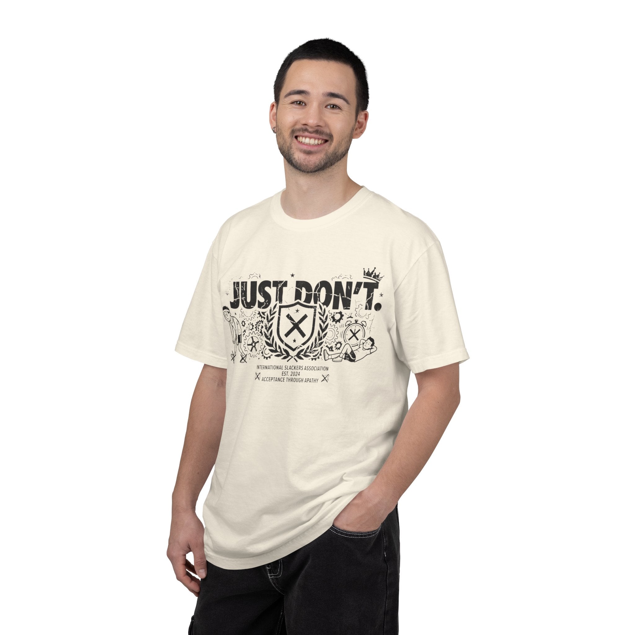 The Anti-Motivational Manifesto | Garment-Dyed Tee — AttitudeShirts