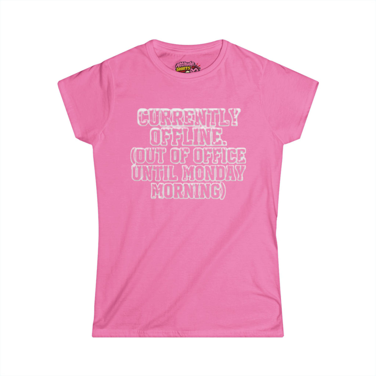 Color: Azalea | Currently Offline Women's Tee