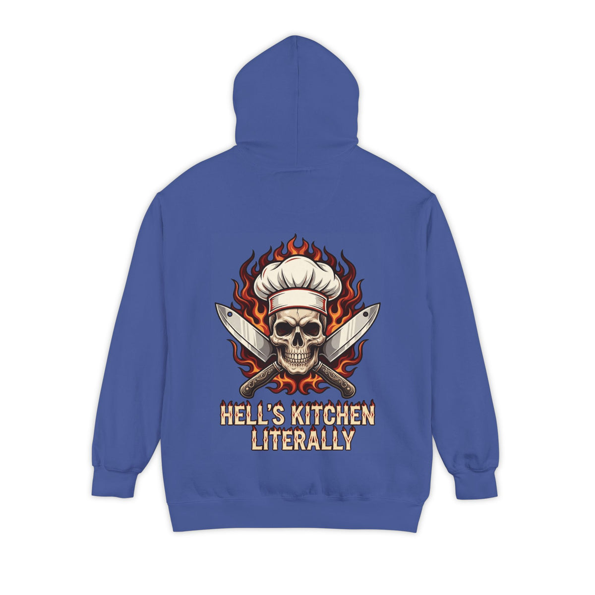 "Hell's Kitchen Literally" Garment-Dyed Hoodie