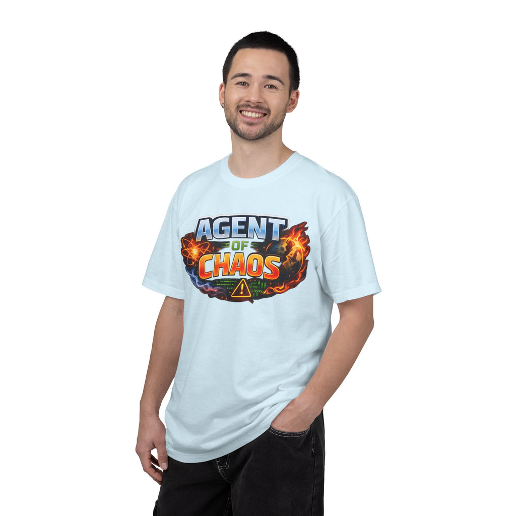 "Agent of Chaos" Unisex Garment-Dyed Tee