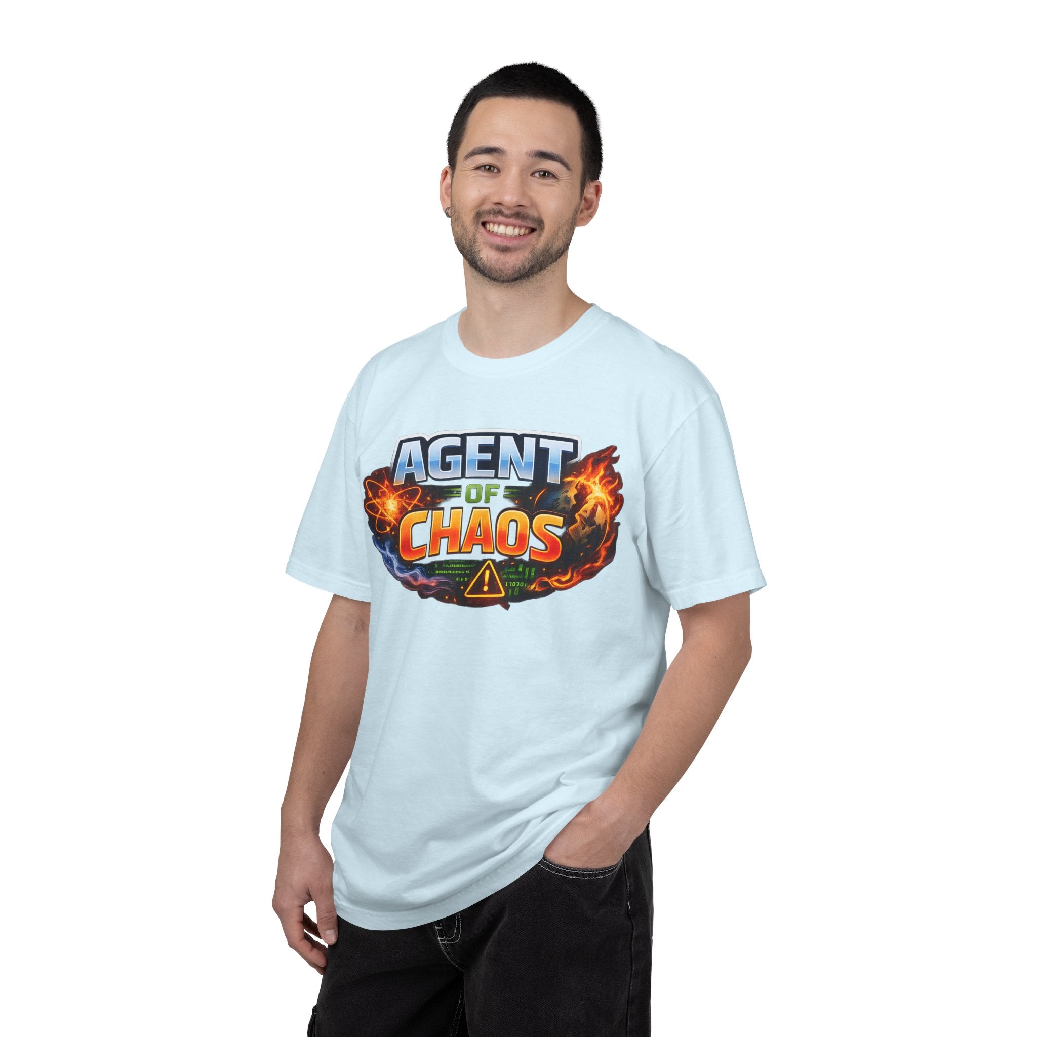 "Agent of Chaos" Unisex Garment-Dyed Tee