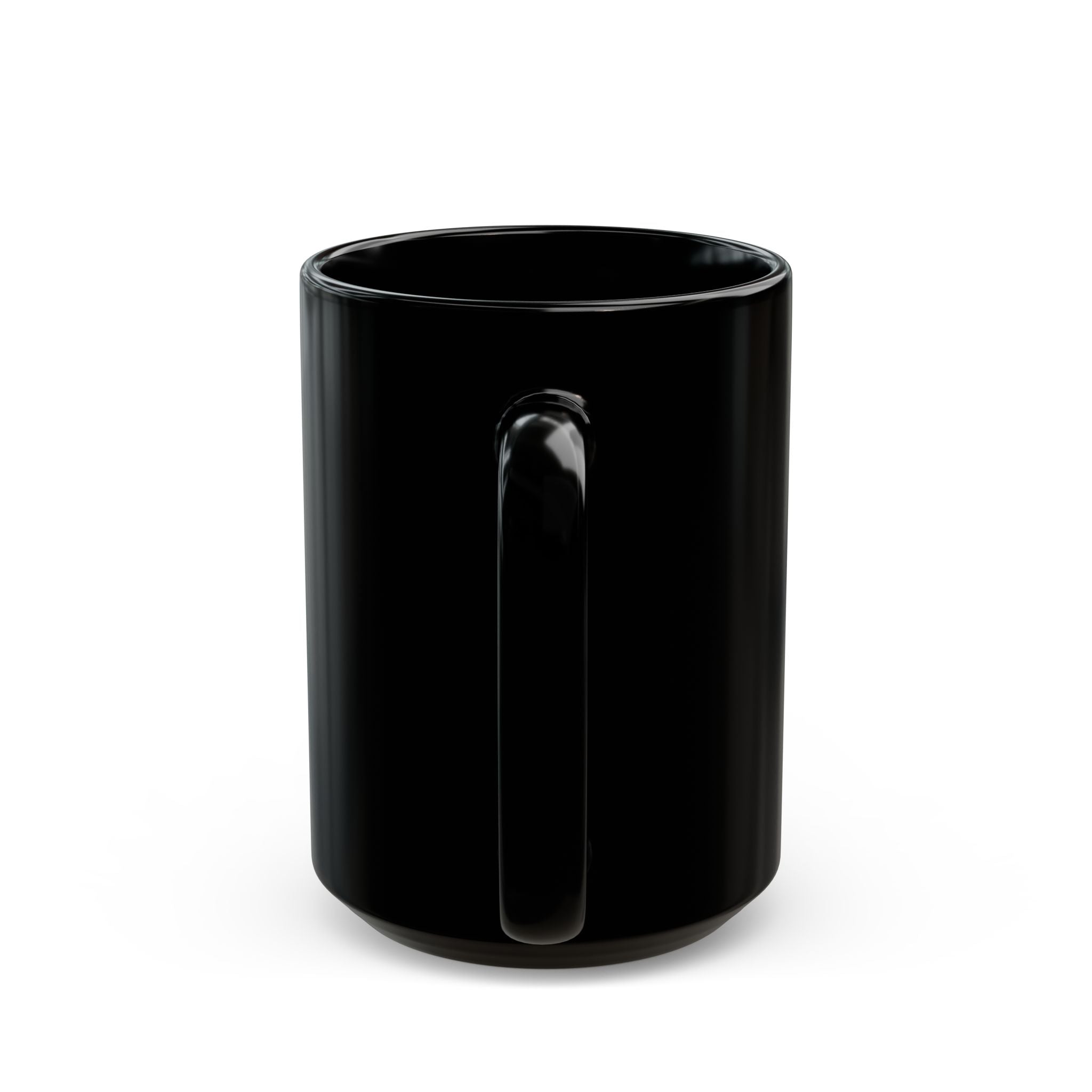 "Gay Away The Pray" Black Ceramic Mug