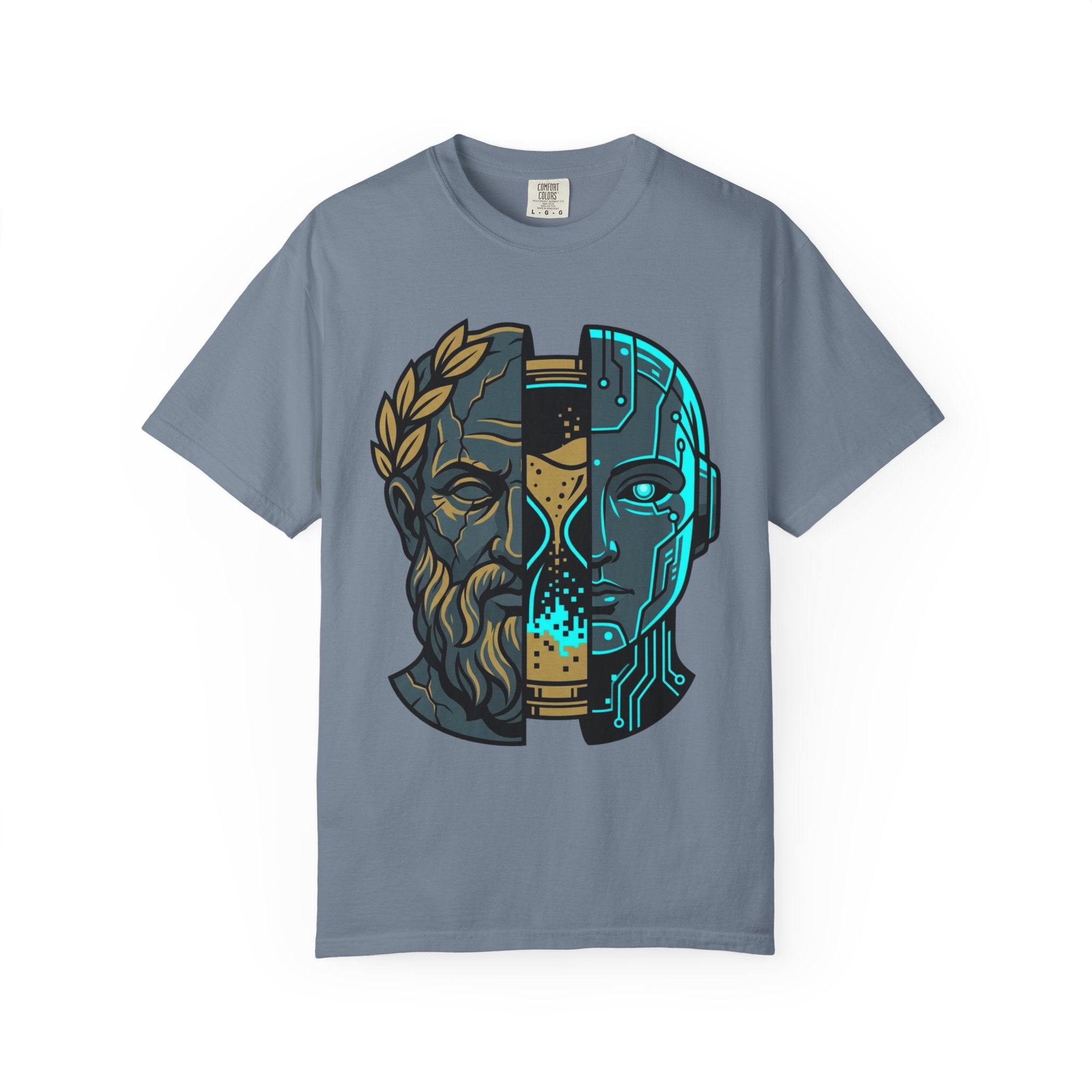 "Time" Unisex Garment-Dyed Tee