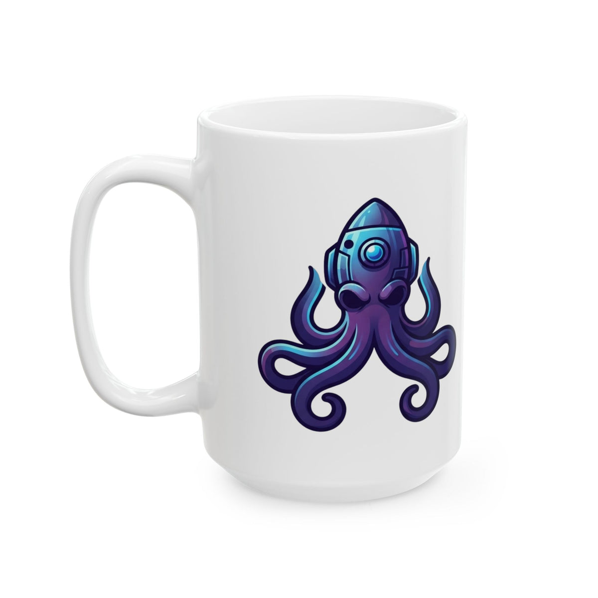 "Octo Credible" White Ceramic Mug — Graphic