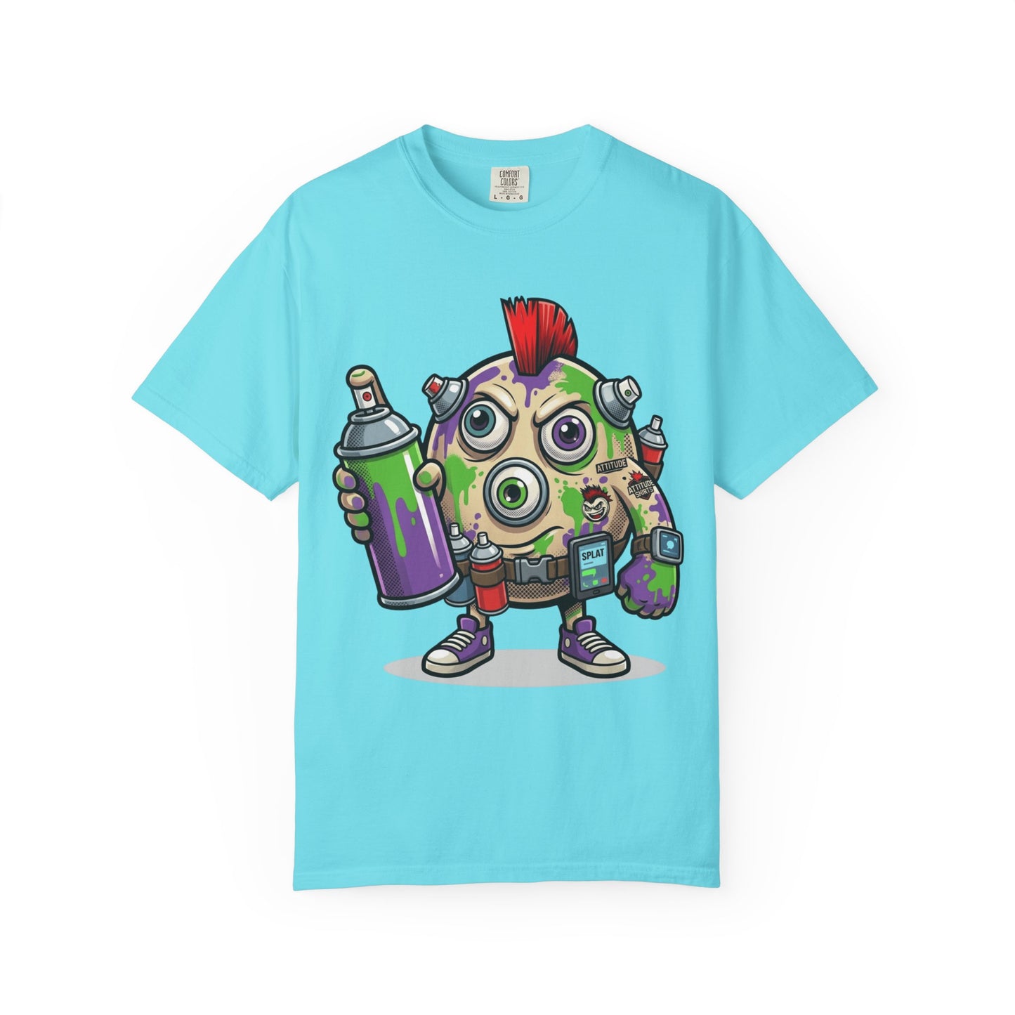 "Graffiti" Unisex Garment-Dyed Tee