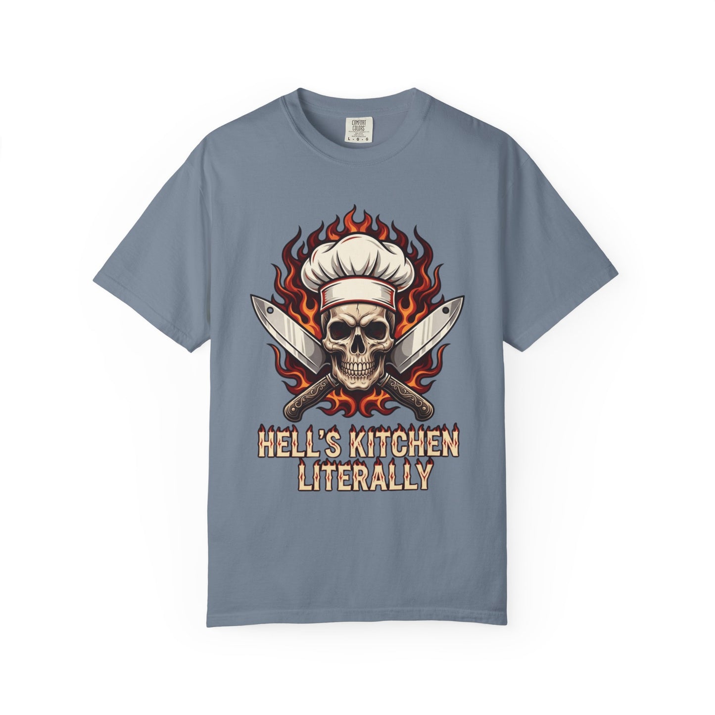 "Hell's Kitchen Literally" Unisex Garment-Dyed Tee