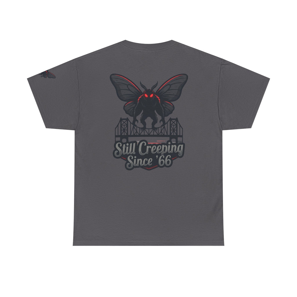 Color: Charcoal | Mothman (West Virginia, USA) Premium Graphic Tee