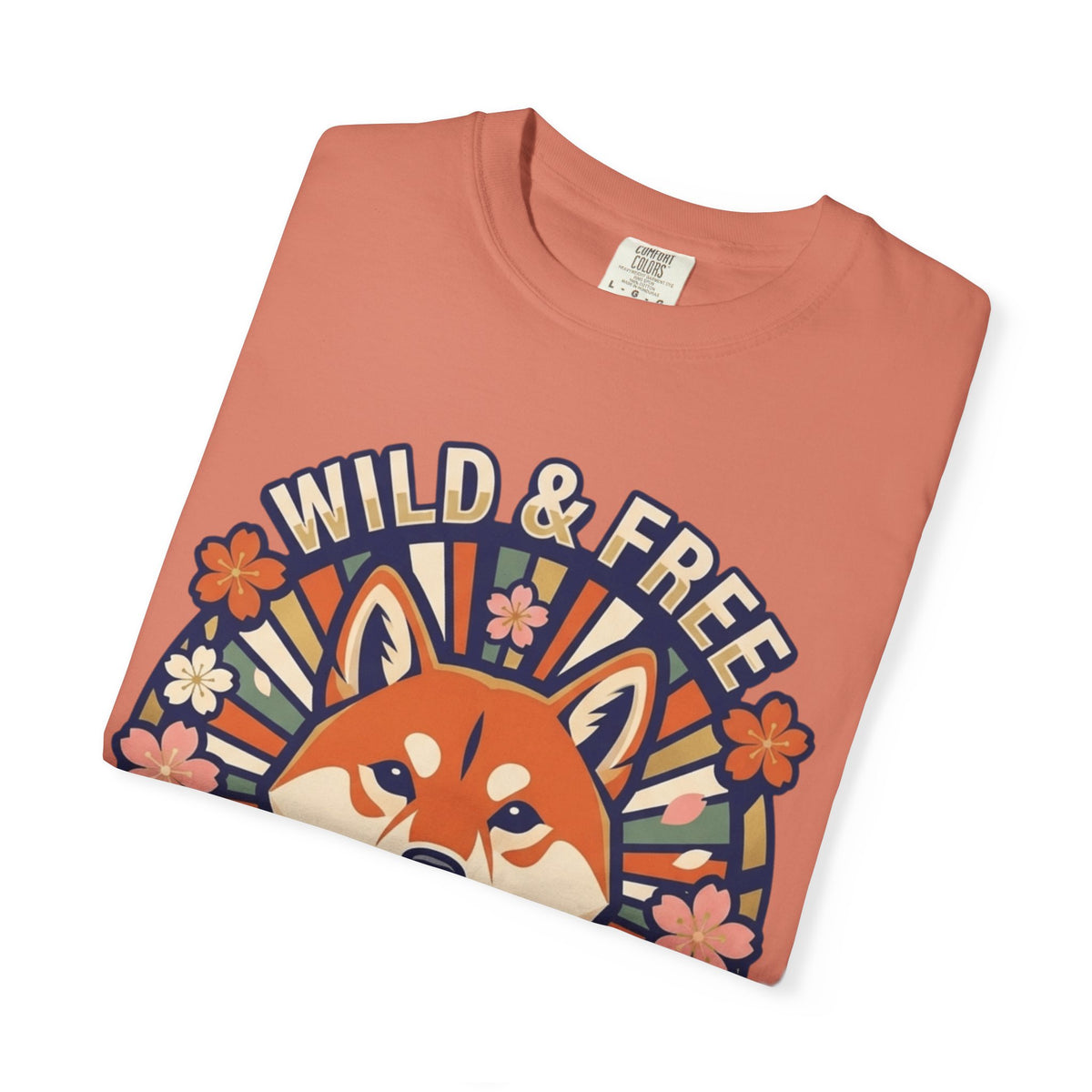 "Shiba Squad" Unisex Garment-Dyed Tee