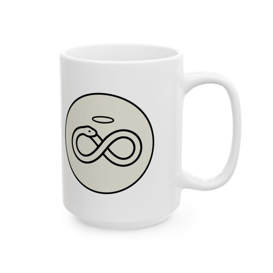 "Good Book Series Original Sin" White Ceramic Mug — Graphic