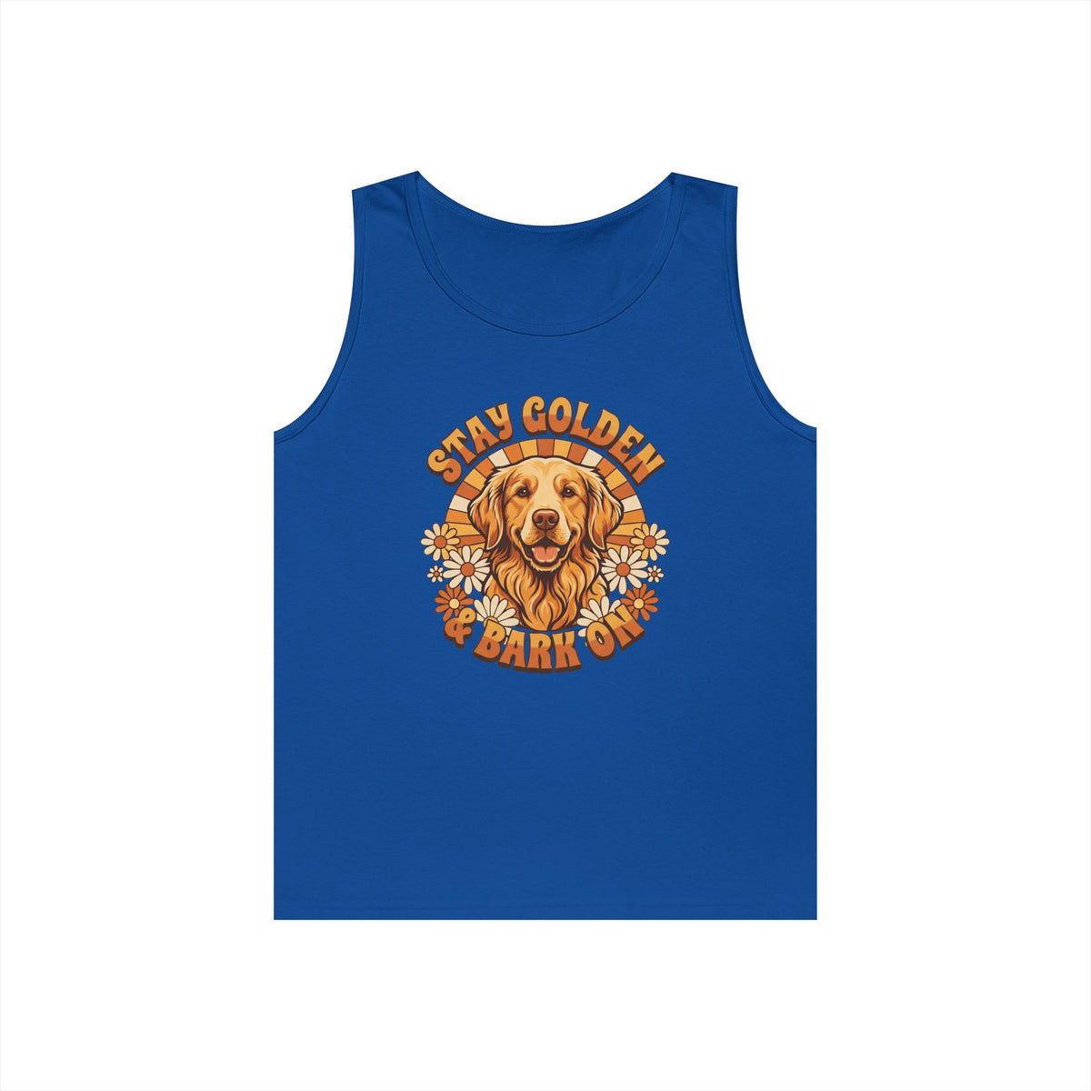 "Stay Golden & Bark On" Tank Top