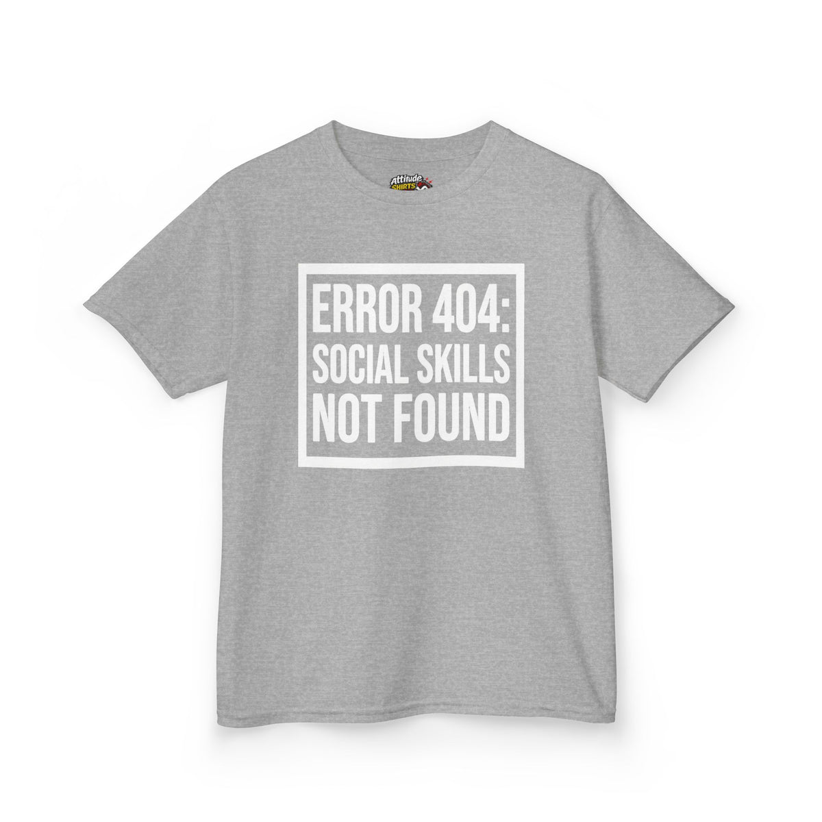 "Social Skills Not Found" Kids Tee