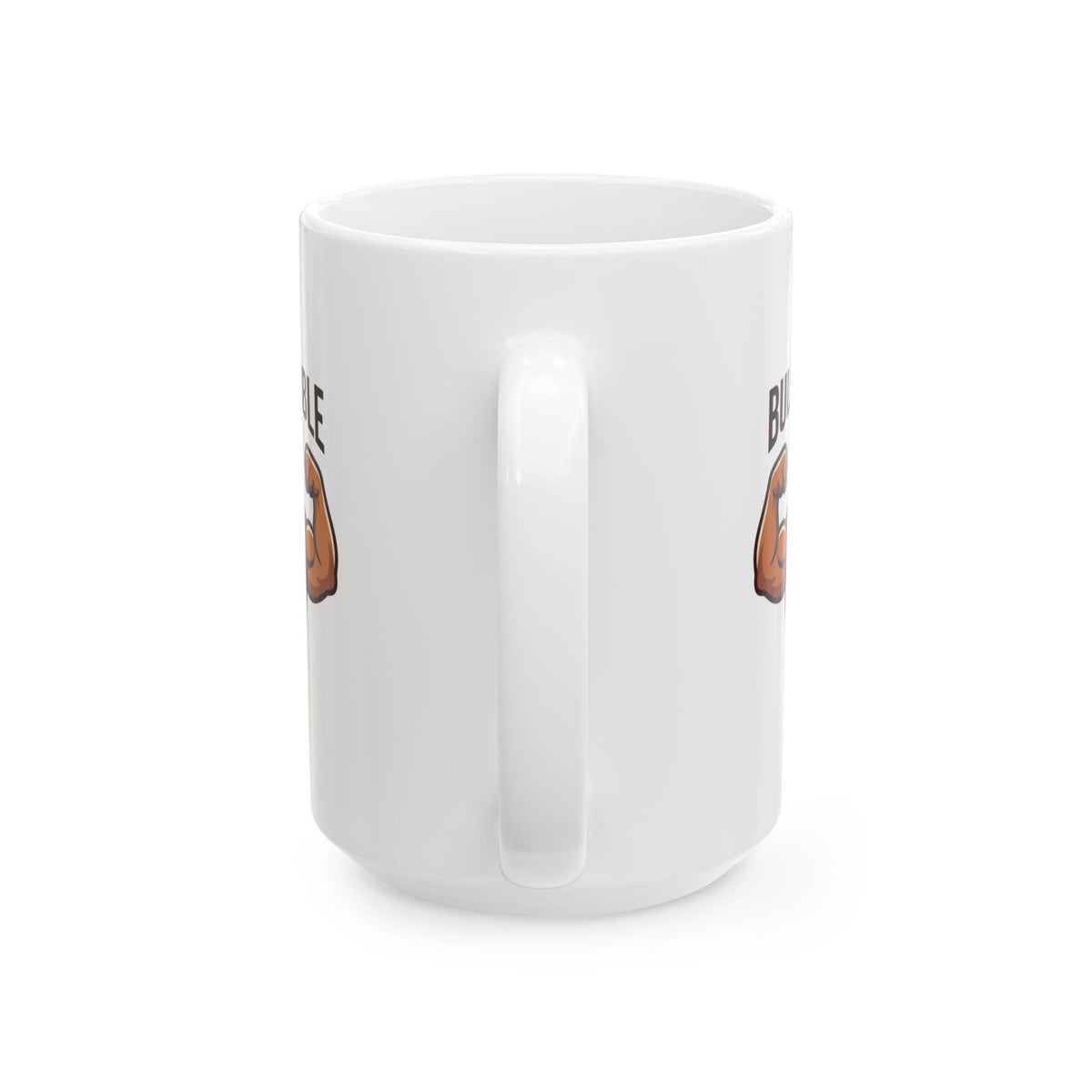 "Bull Credible" White Ceramic Mug