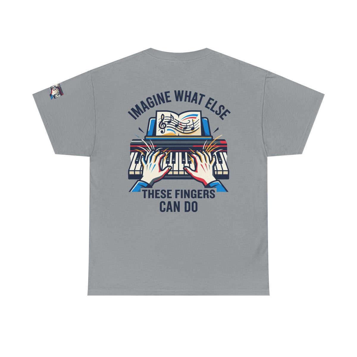Color: Gravel | Imagine What Else These Fingers Can Do Premium Graphic Tee