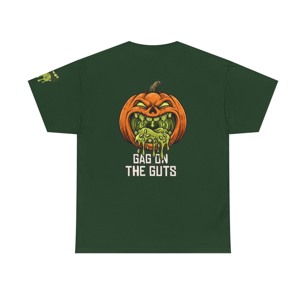 Color: Forest Green | Gag On The Guts Premium Graphic Tee