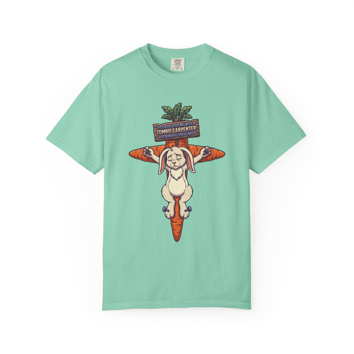 "Zombie Carpenter" Unisex Garment-Dyed Tee