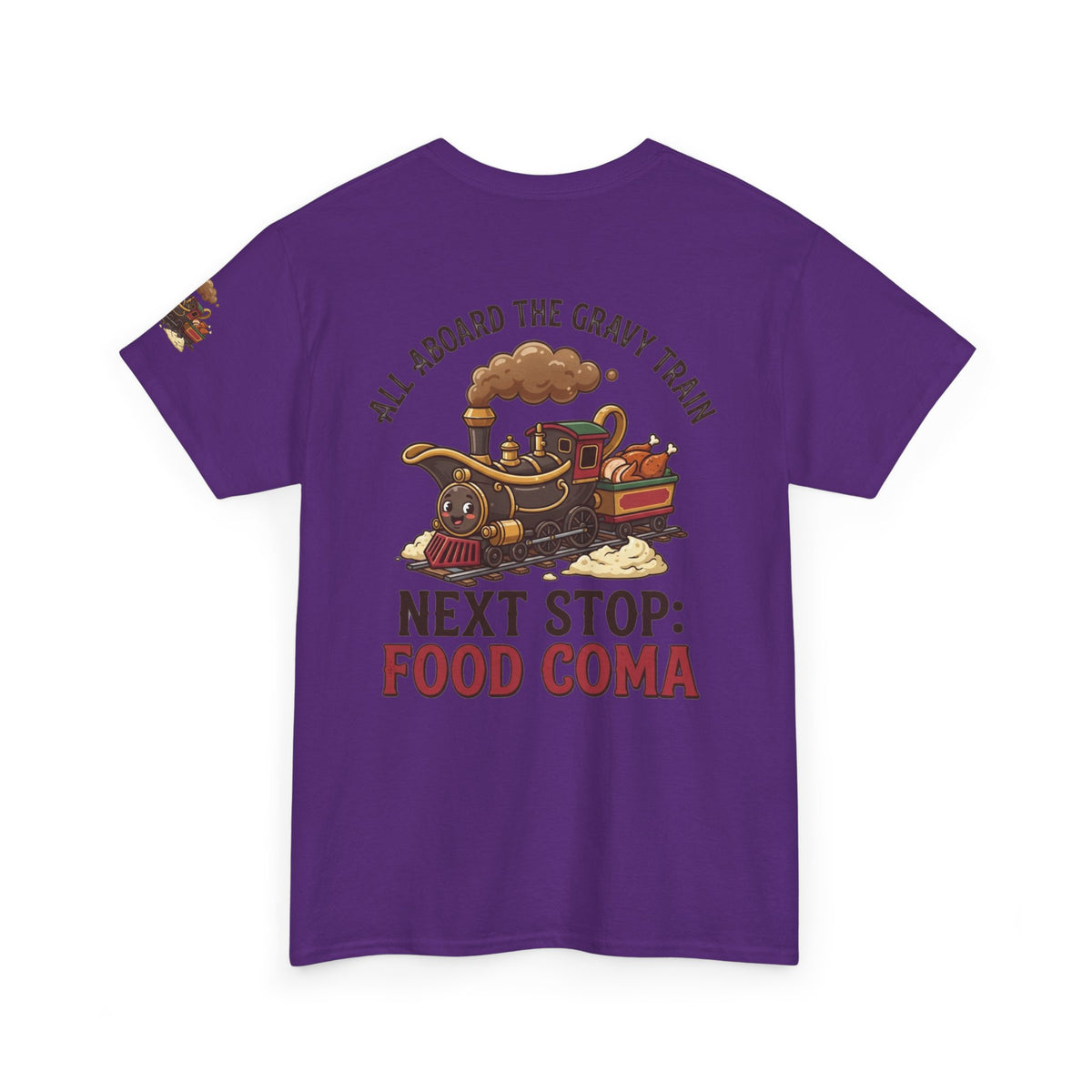 "Next Stop Food Coma" Premium Graphic Tee