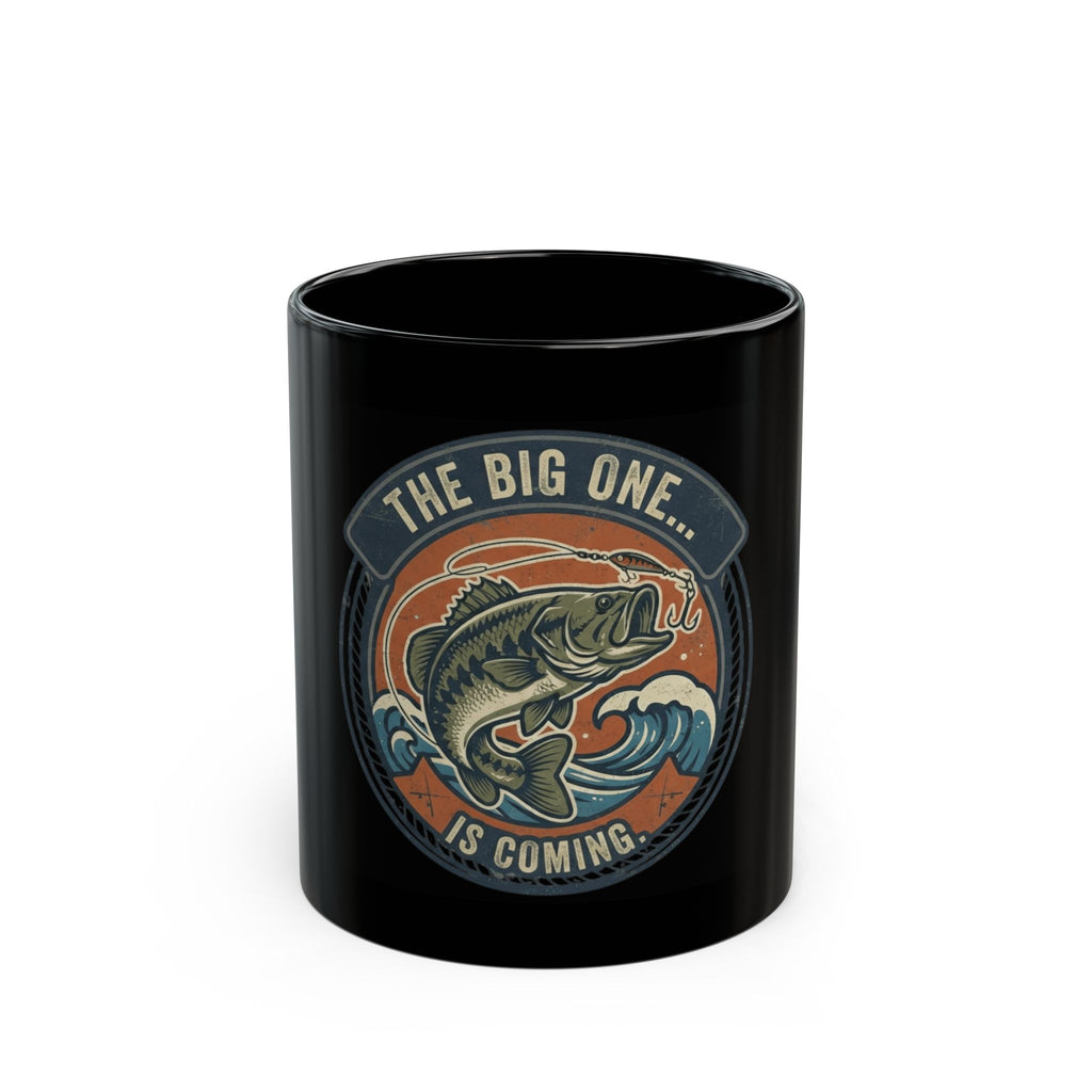 "Master Baiter" Black Ceramic Mug