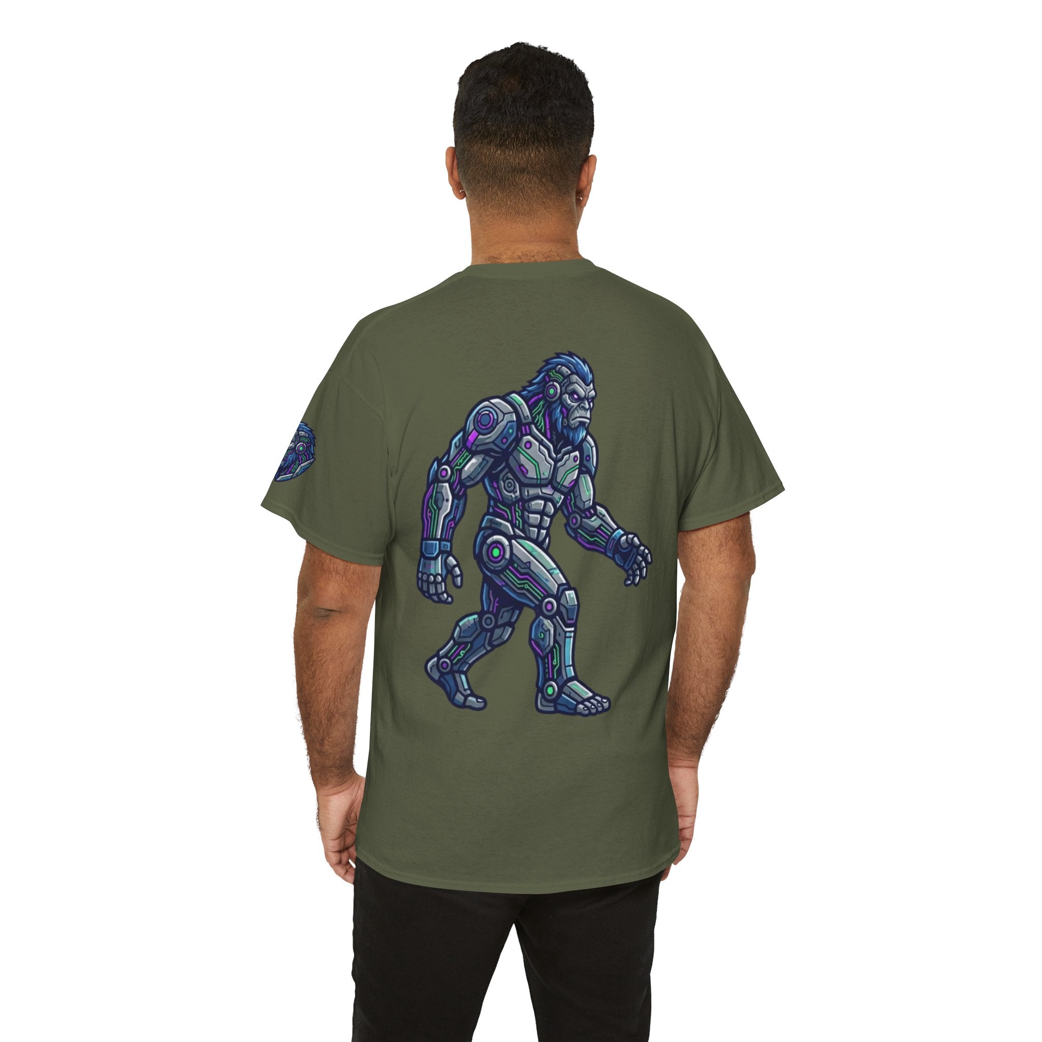 "Cyber Bigfoot" Premium Graphic Tee