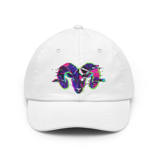 Color: White | Aries Dad Hat — Graphic