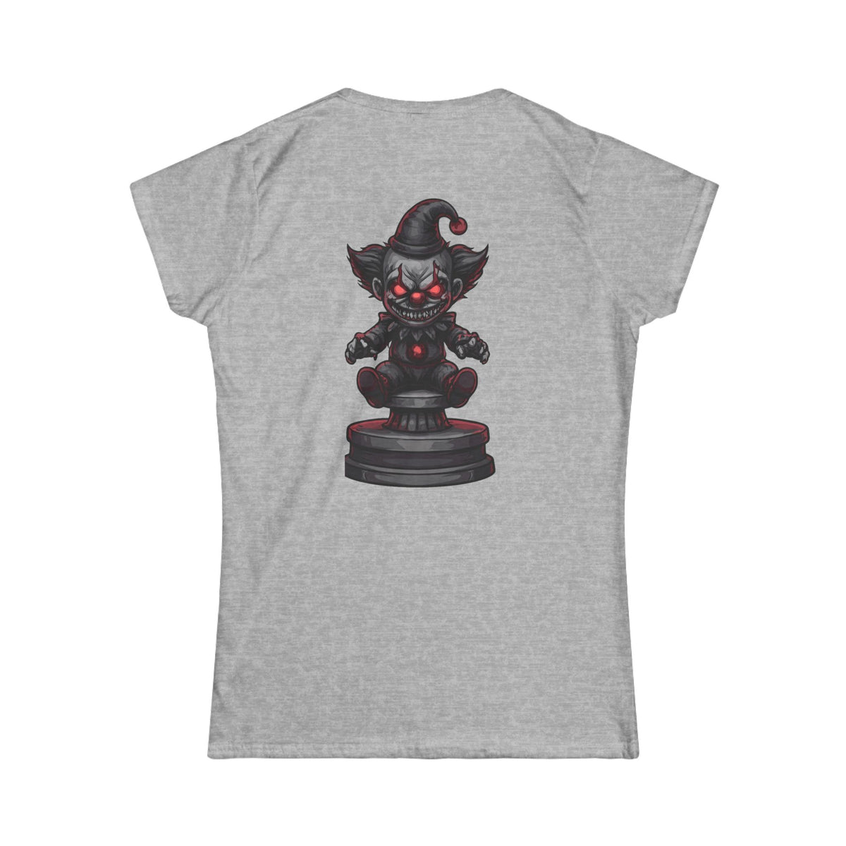 Color: Sport Grey | Nightmare Clown Women's Tee