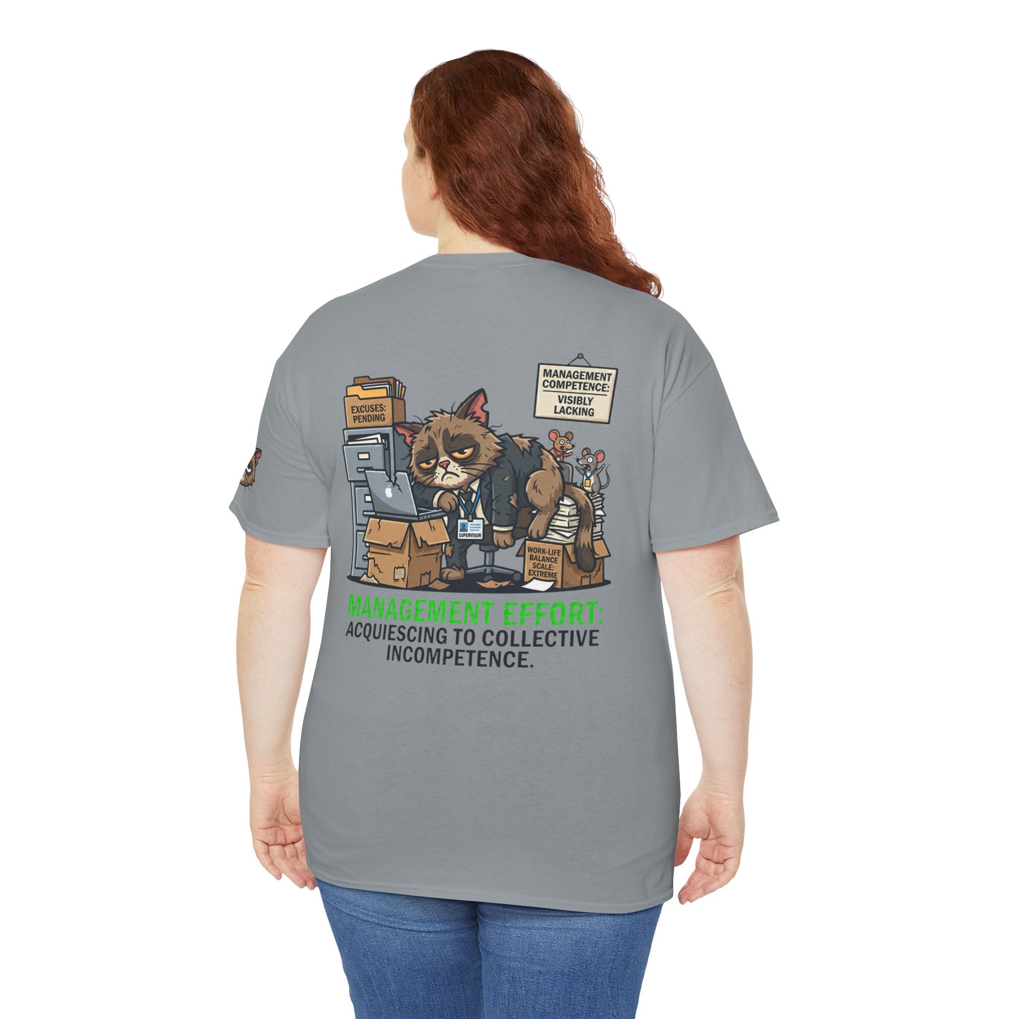 "Acquiescing to Collective Incompetence" Premium Graphic Tee