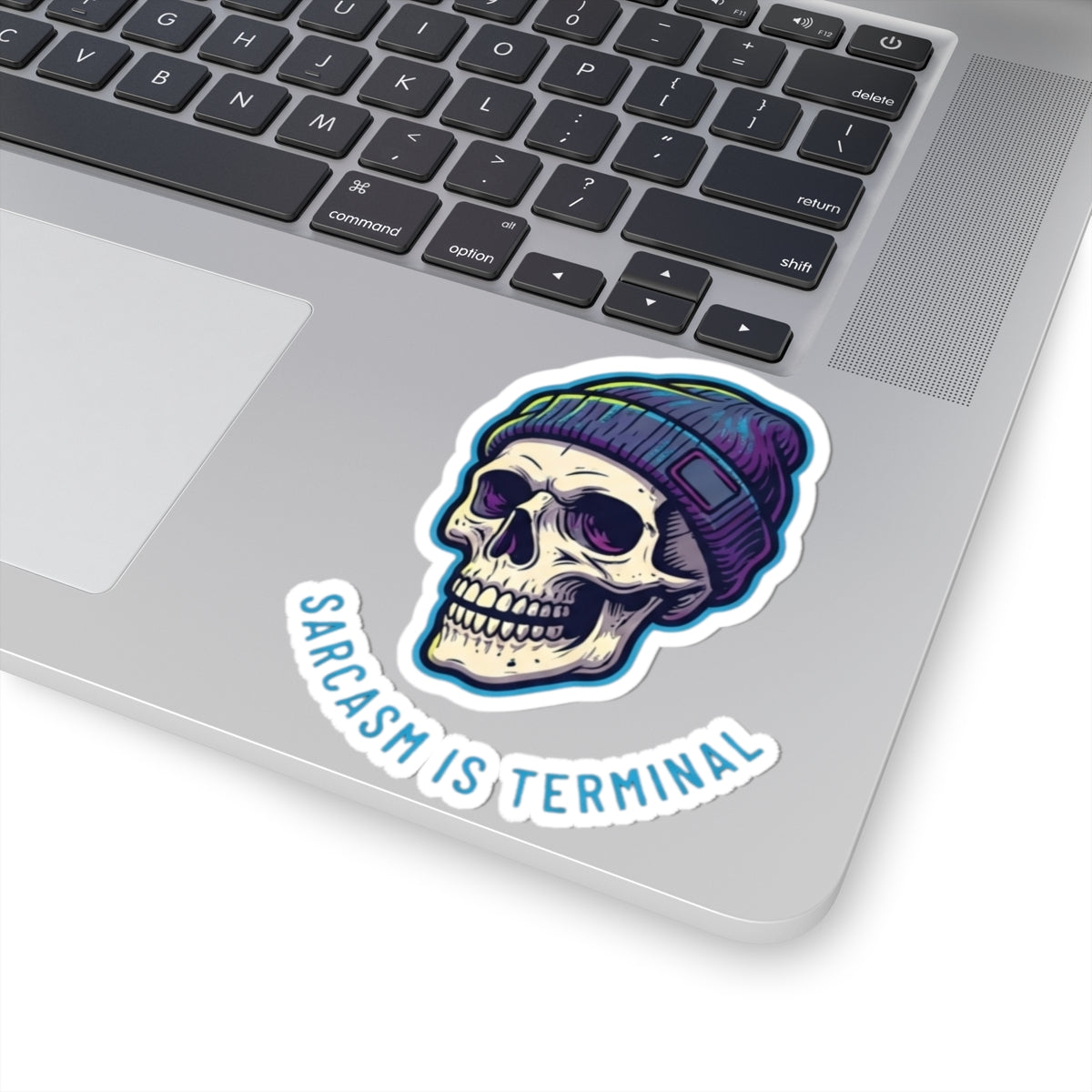 "Cancer Sucks But My Sarcasm Is Terminal" Sticker