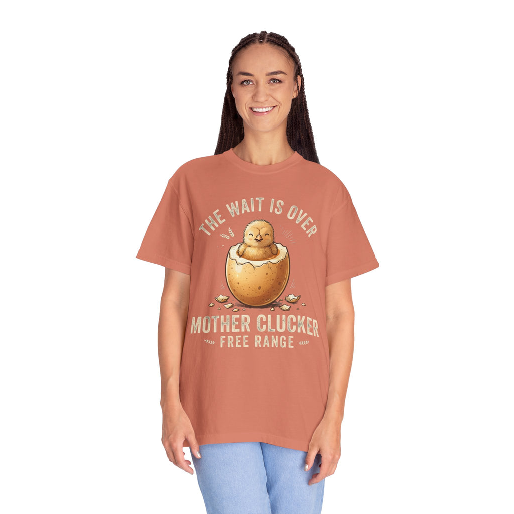 "The Wait is Over" Unisex Garment-Dyed Tee
