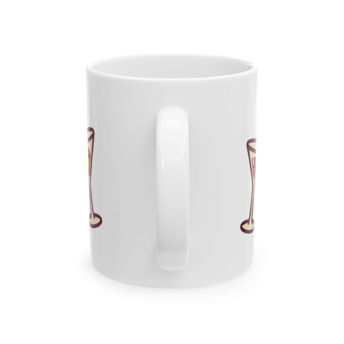 "Thanksgiving Regrets" White Ceramic Mug — Graphic
