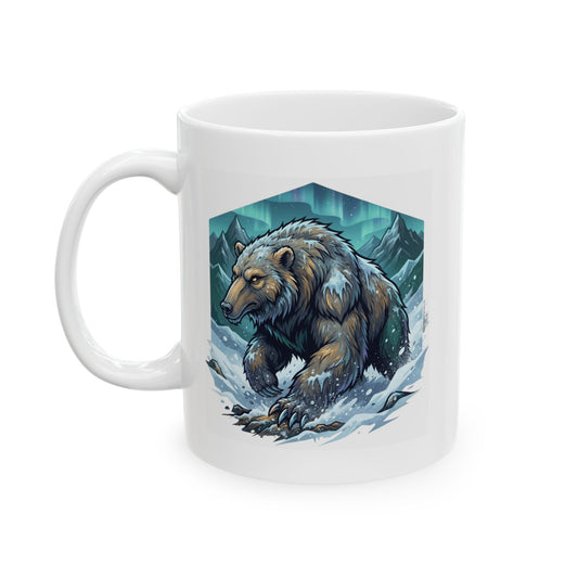"Alioat (Siberian Folklore)" White Ceramic Mug