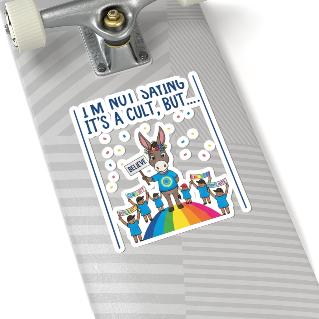 Cult: Liberal Edition | Kiss-Cut Sticker — AttitudeShirts