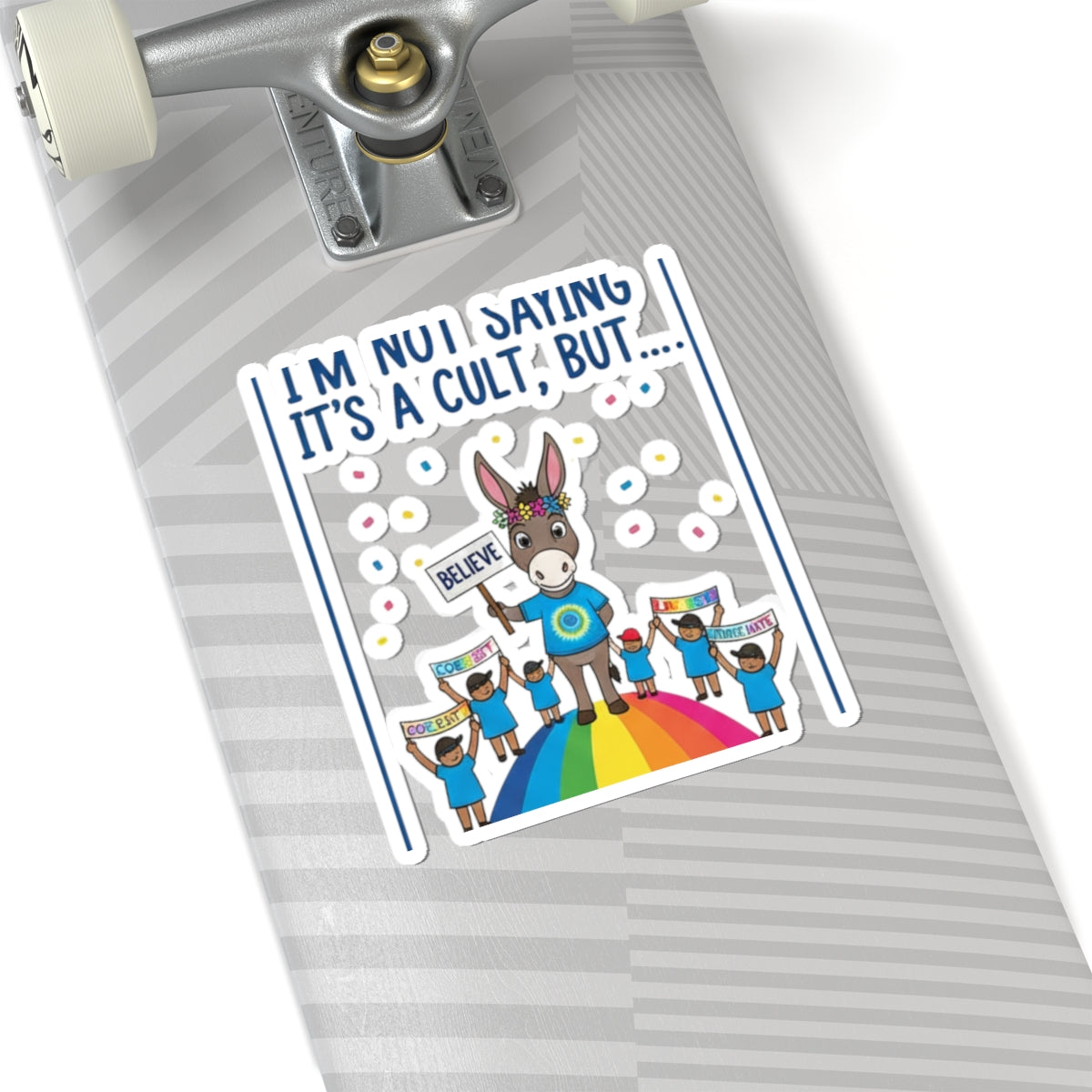 Cult: Liberal Edition | Kiss-Cut Sticker — AttitudeShirts