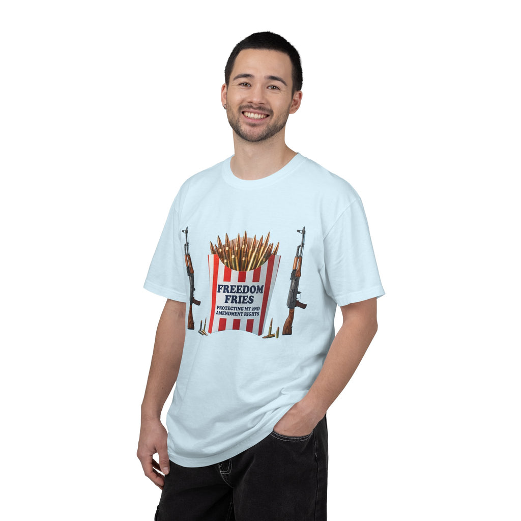 "Freedom Fries" Unisex Garment-Dyed Tee