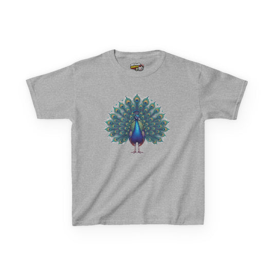 "Hippy Peacock" Kids Tee