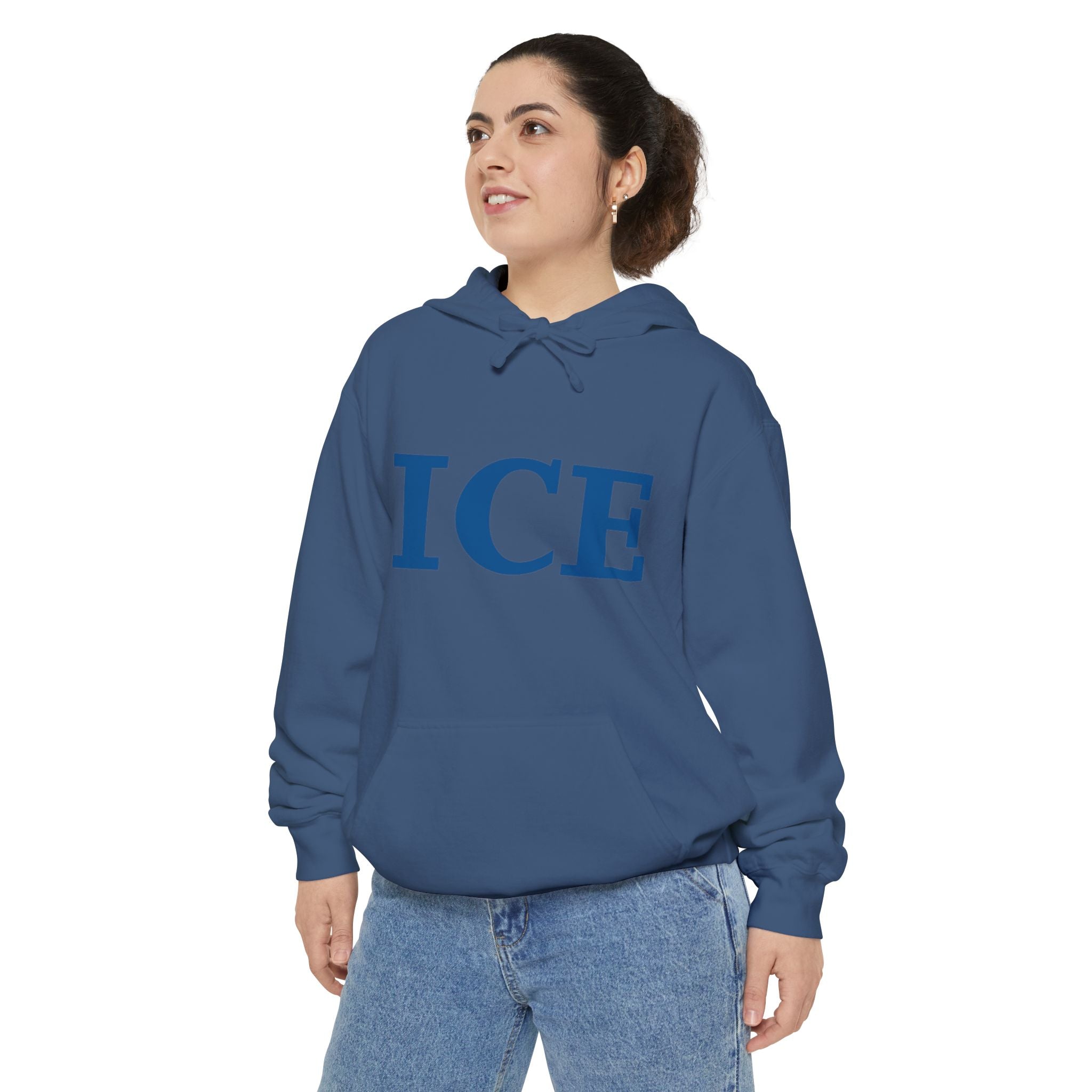 Cold As ICE | Garment-Dyed Hoodie — AttitudeShirts