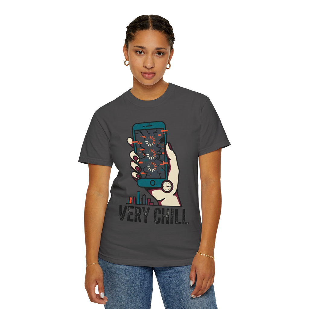 "Very Chill" Unisex Garment-Dyed Tee