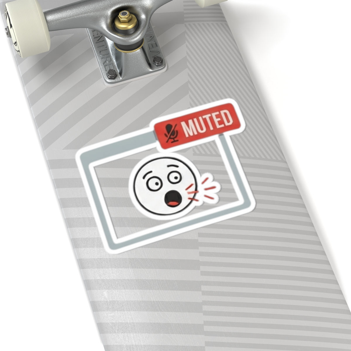 "I Found The Mute" Sticker