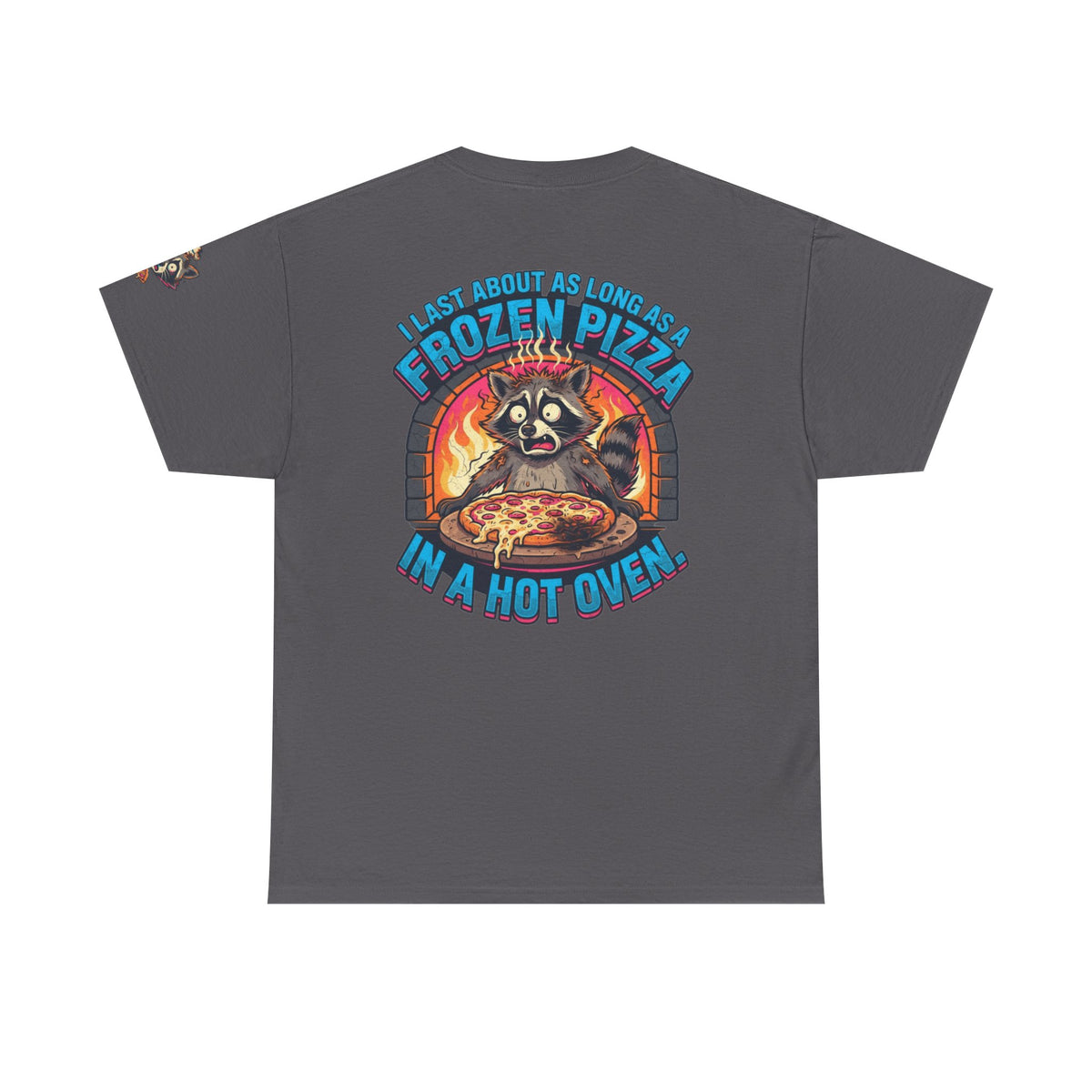 Color: Charcoal | Frozen Pizza in a Hot Oven Premium Graphic Tee