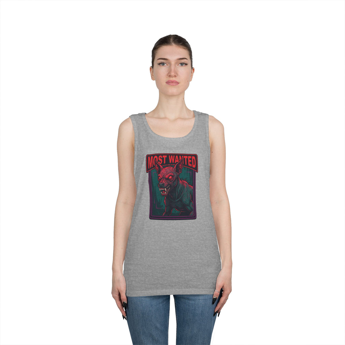 Color: Sport Grey | Chupacabra (Puerto Rico-Latin America) Tank Top