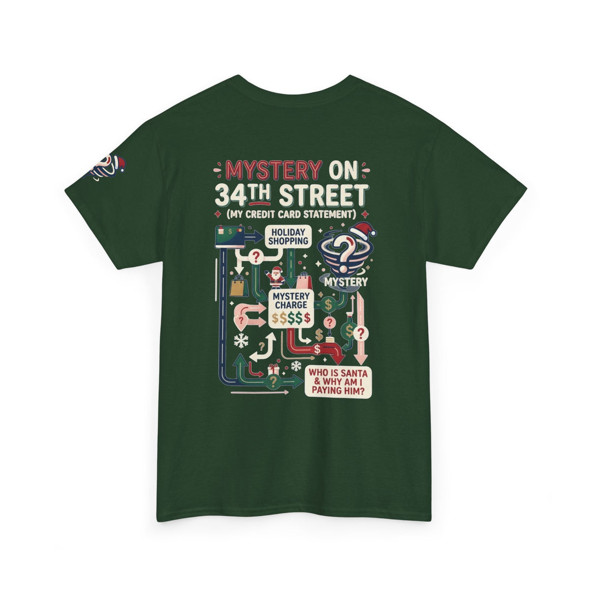 "Mystery On 34th Street" Premium Graphic Tee