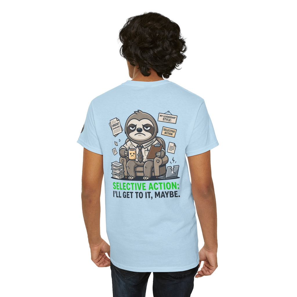 "Selective Action" Premium Graphic Tee