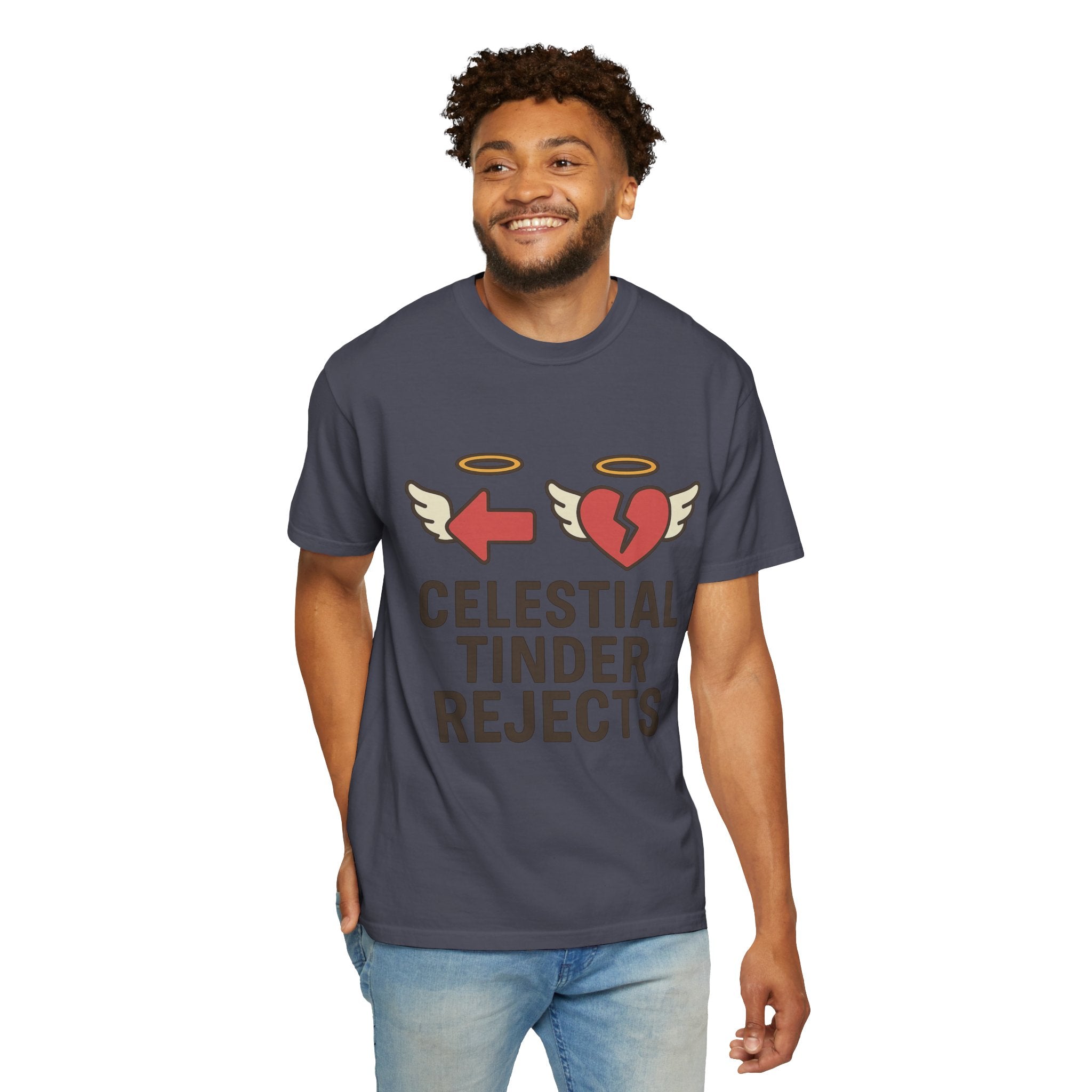 "Celestial Tinde Rejects" Unisex Garment-Dyed T-shirt